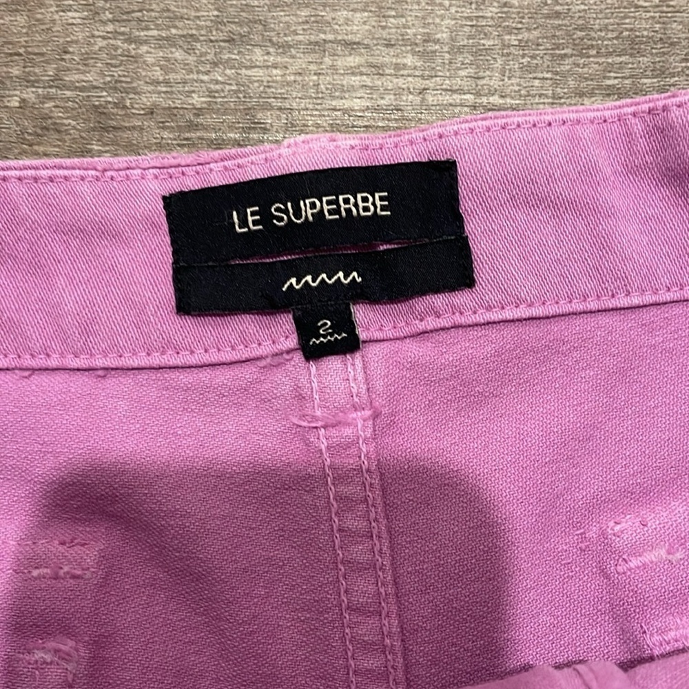 NWT!! Le Superbe - BEACH CRAWLER CUT OFF - Purple - Size 2 - Picture 10 of 10